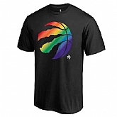 Men's Toronto Raptors Fanatics Branded Black Team Pride T-Shirt FengYun,baseball caps,new era cap wholesale,wholesale hats